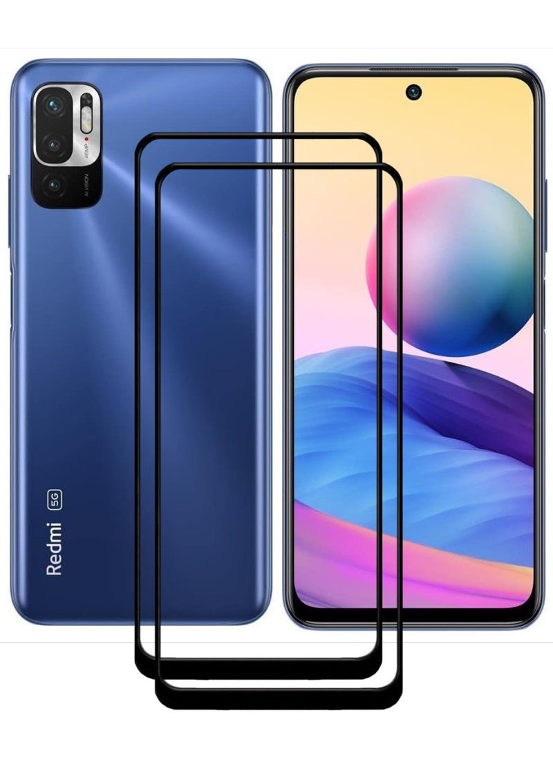 ACLIX 2 Pieces Antistatic ESD Dustproof Premium Quality High Definition Tempered Glass Screen Protector Designed For Xiaomi Redmi Note 10 5G - Image 1