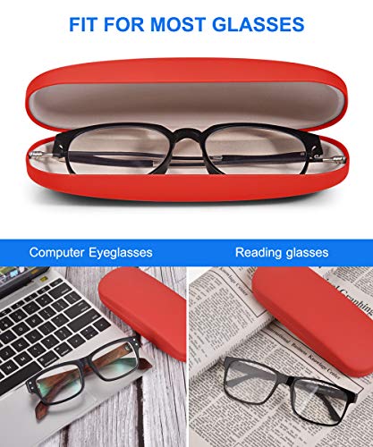 RayLove Unisex Hard Shell Eyeglasses Cases, Protective Case For Glasses - Image 3