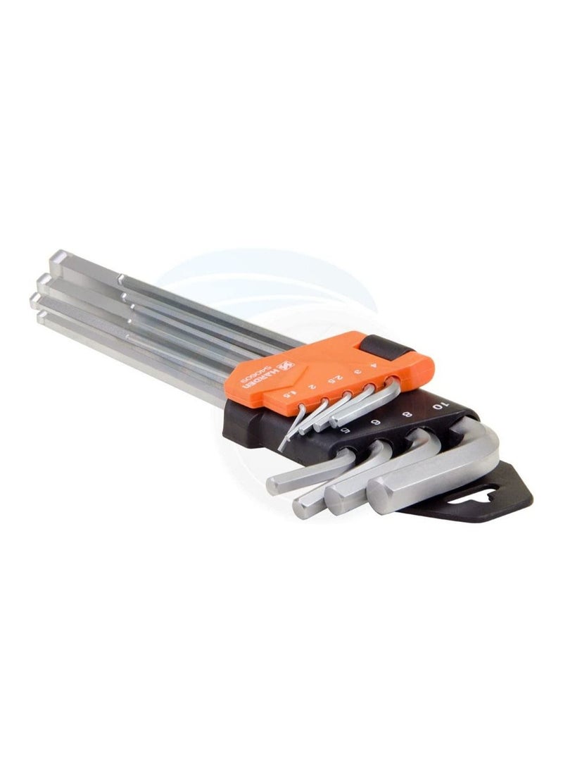 Harden - 'Professional 9PCS MM Ball Key Wrench (Long Length) - Image 1