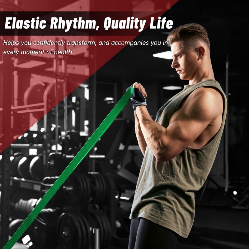 Jamestry Pull Up Assistance Bands, 5-Level Resistance Bands for Working Out, Pull Up Bands for Men & Women, Exercise Bands for Full-Body Training, Fitness, Physical Therapy, Stretch Workout Bands at Home, Gym - Image 5