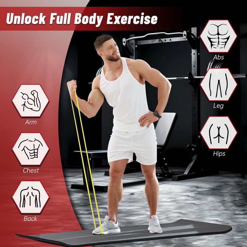 Jamestry Pull Up Assistance Bands, 5-Level Resistance Bands for Working Out, Pull Up Bands for Men & Women, Exercise Bands for Full-Body Training, Fitness, Physical Therapy, Stretch Workout Bands at Home, Gym - Image 3