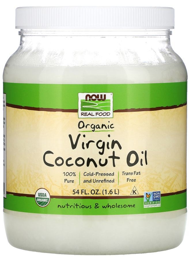 Real Food Organic Virgin Coconut Oil 54 fl oz (1.6 L) - pzsku/ZA49C7611863C2CA5563EZ/45/_/1729515337/1f383d15-c11f-41b4-9244-2741cd9bc9a6