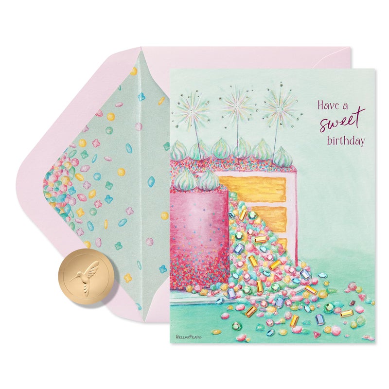 Papyrus Birthday Card - Designed by Bella Pilar (Happy Surprises) - Image 1