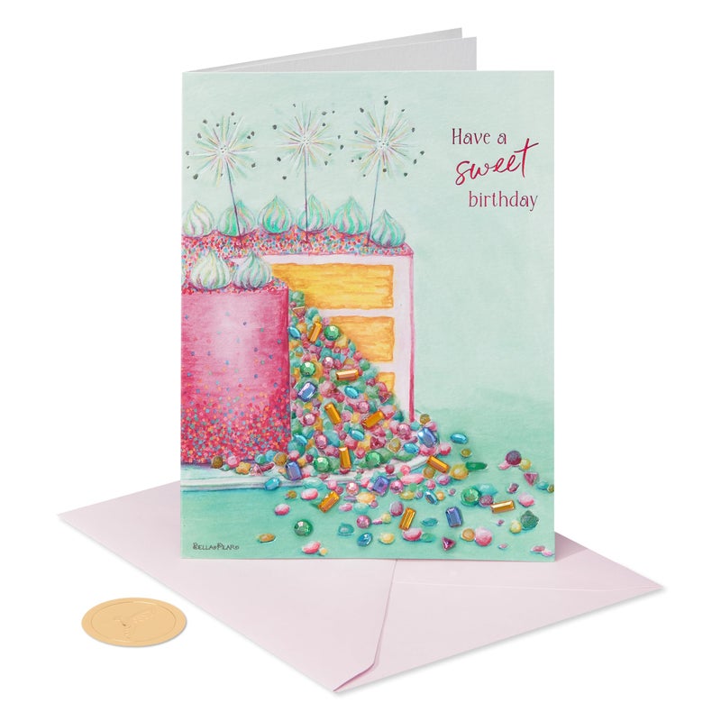 Papyrus Birthday Card - Designed by Bella Pilar (Happy Surprises) - Image 4