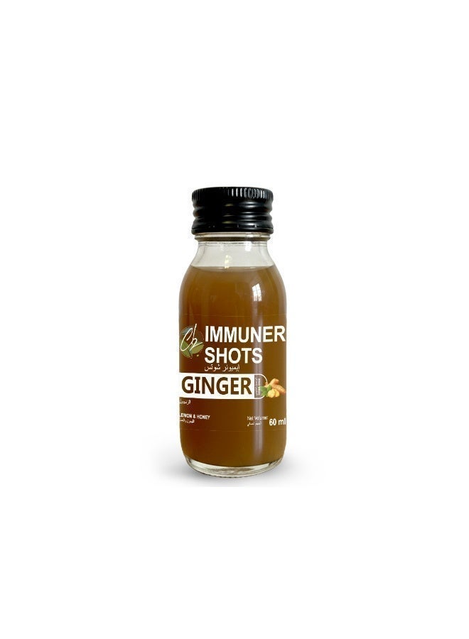Immuner Shots Ginger Shot 60ml Pack of 3 (Immuner Shots) - Image 4