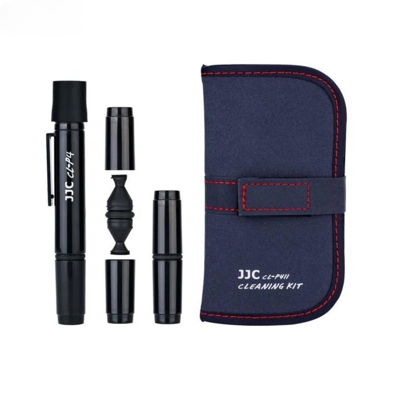 Camera Glasses Screen Lens Cleaning Kit Stylish Retractable Dual-Tip Brush Ultra-Soft Microfiber Cloth Streak-Free Optical Care - Image 2