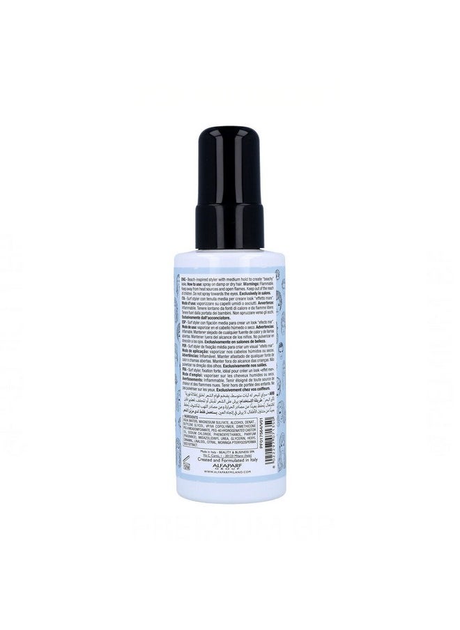ALFAPARF MILANO Style Stories Texturizing Sea Salt Spray Medium Hold Beach Hair Spray Matte Finish Adds Texture Volume And Body Professional Salon Quality 5.07 Fl Oz  - Image 4