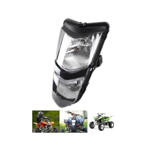 NEOCHIAEVO Motorcycle 12V/25W Dual Twin Headlights Headlamp Assembly Fit for Suzuki ATV 2003-2008 Quadsport LT-Z400 LT-Z400Z, for Kawasaki 2003-2006 KFX400 KSF400 - Image 1