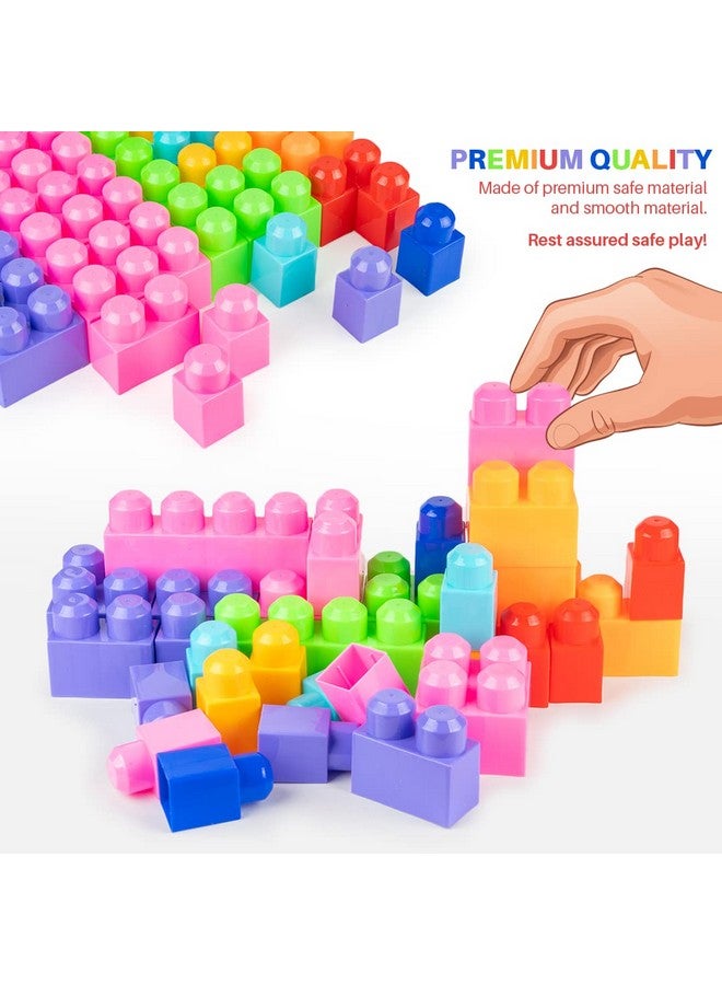 RATNA'S RATNA'S Giant Blocks 30 pcs Plastic Preschool Building Blocks for Toddlers  - Image 3