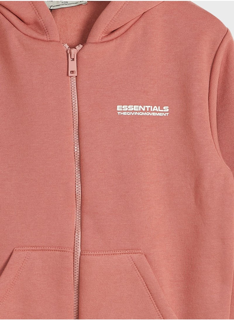 The Giving Movement - Lounge Regular Zip Hoodie - Image 1