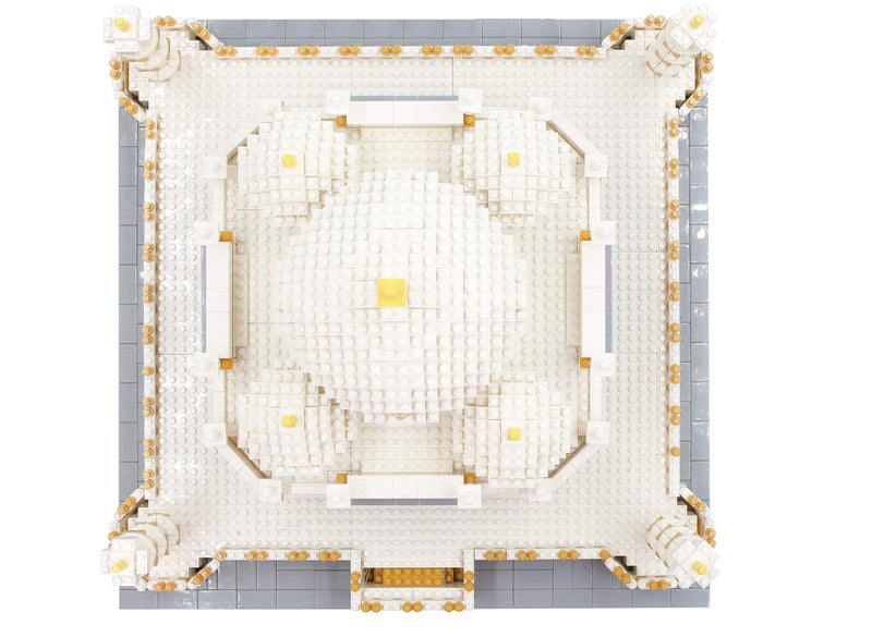 dOvOb Micro Mini Blocks Taj Mahal Building and Architecture Model Set,(4000Pieces) Toys Gifts for Kid and Adult - Image 4