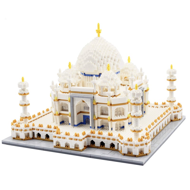 dOvOb Micro Mini Blocks Taj Mahal Building and Architecture Model Set,(4000Pieces) Toys Gifts for Kid and Adult - Image 1