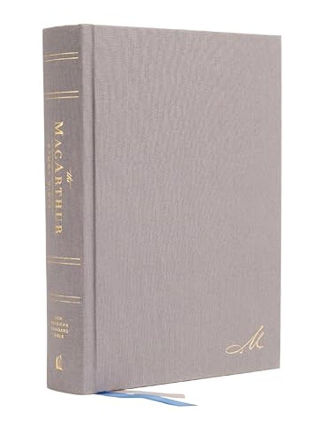 NASB, MacArthur Study Bible, 2nd Edition, Hardcover, Gray, Comfort Print: Unleashing God's Truth One