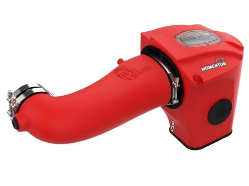 aFe POWER Momentum GT Cold Air Intake System w/Pro DRY S Filter, #51-72202-R, Red - Image 5