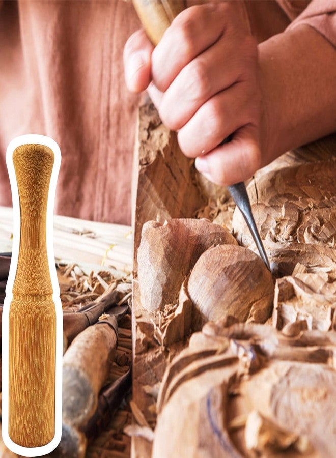 Yoquare Wood Carving Mallet - 10oz Wooden Mallet - Ergonomic, Comfortable Handle Reduces Hand Fatigue - Marblewood Head Absorbs and Distributes Impact Force to Protect Your Tools - Image 3
