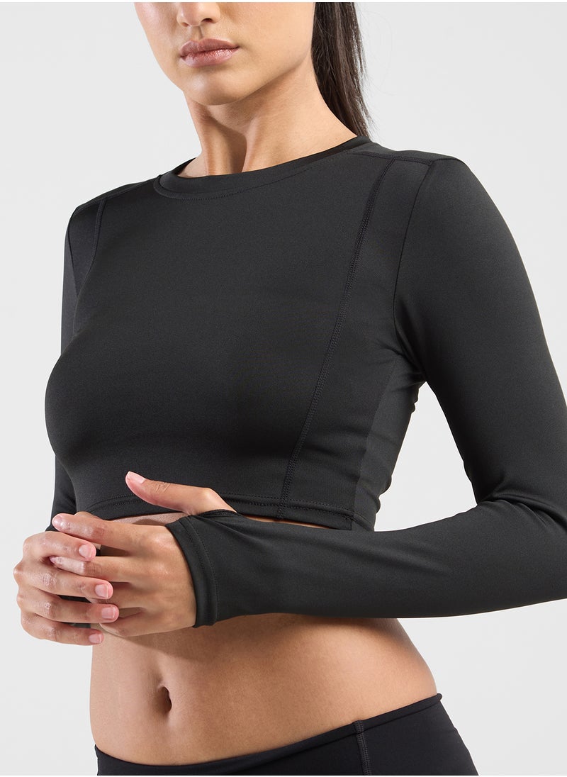 FRWD - Fitted Long Sleeves Top - Image 1