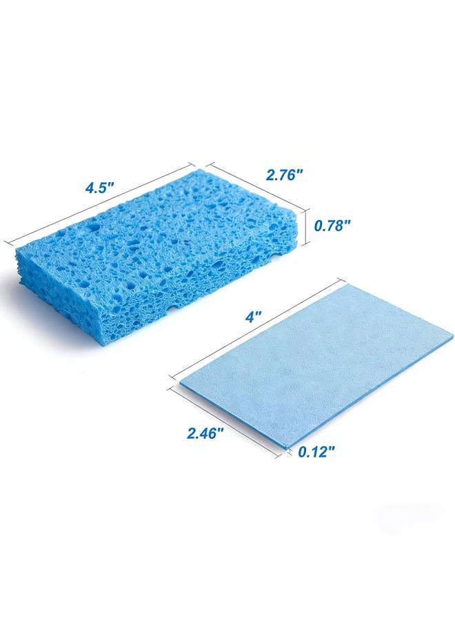 ARCLIBER Cellulose Sponge,Heavy Duty Scrub Sponge,Clean Tough Messes Without Scratching for Kitchen(6 Pack) - Image 2