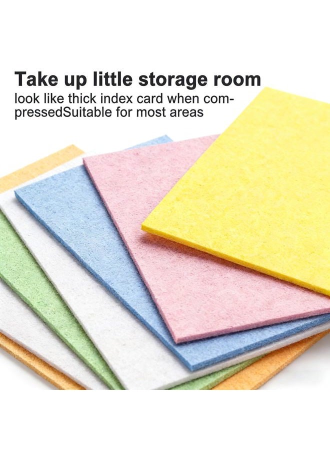 ARCLIBER Cellulose Sponge,Heavy Duty Scrub Sponge,Clean Tough Messes Without Scratching for Kitchen(6 Pack) - Image 5