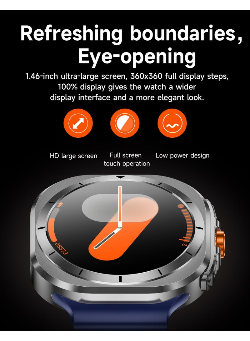4G SIM Smart Watch S8 Ultra 4GB Ram 64GB Rom 2.2 inch Display Support Google store download application Built In Wifi GPS Bluetooth Fitness Tracker - Image 3