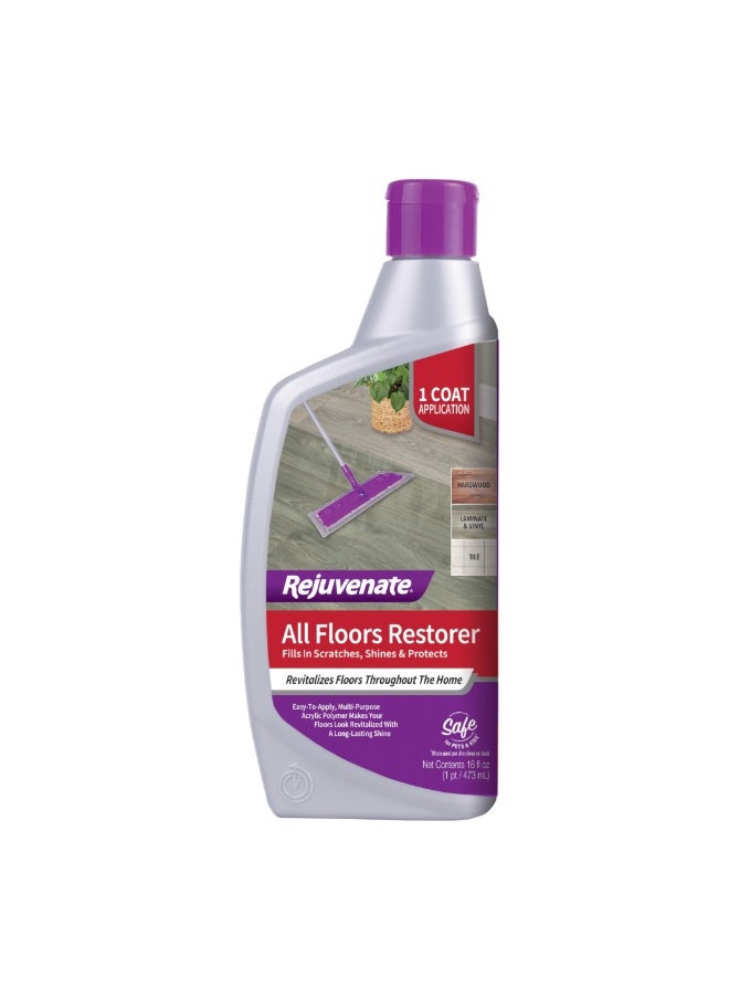 Rejuvenate All Floors Restorer And Polish Fills In Scratches Protects And Restores Shine No Sanding Required  - Image 1