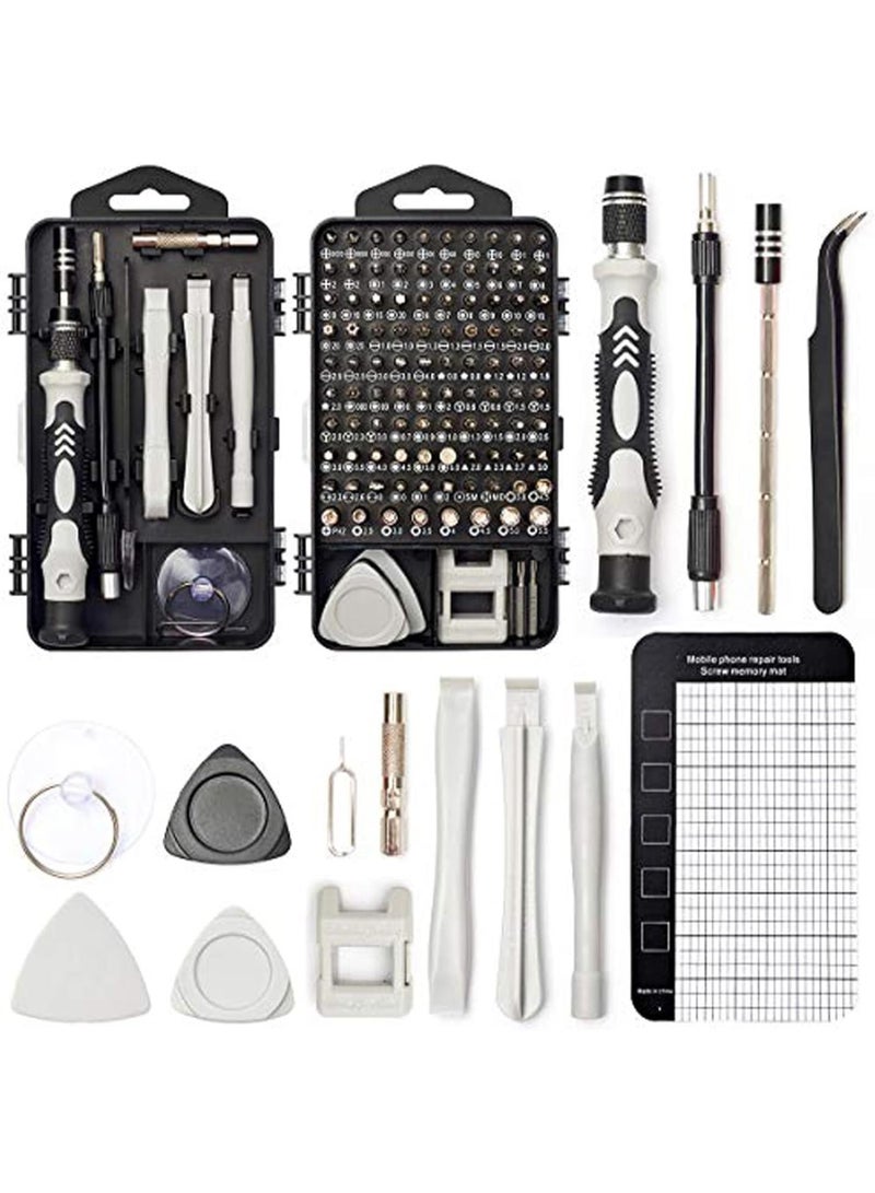 GGOOT PC Precision Screwdriver Set,122 PCS Electronics Repair Tool Kit Mini Repair Tool Kit with Torx Triwing Bits, Repair for Computer, MacBook, Laptop, iPhone - Image 1
