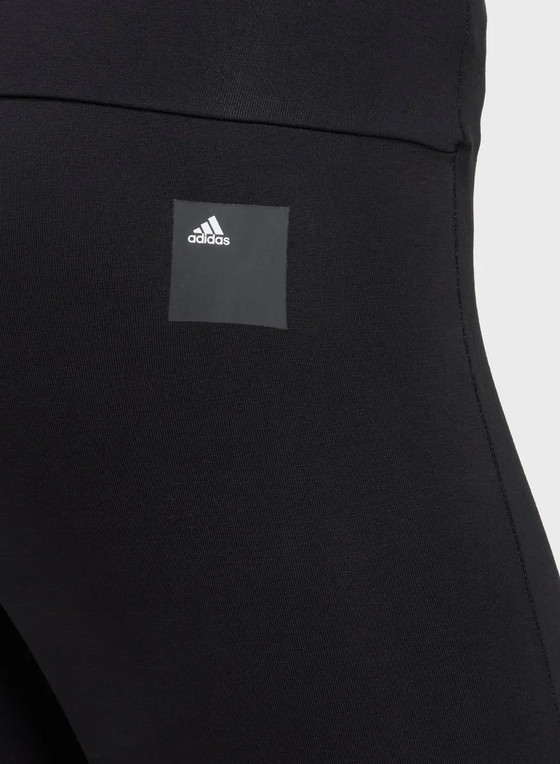 Adidas Logo High Waist Leggings