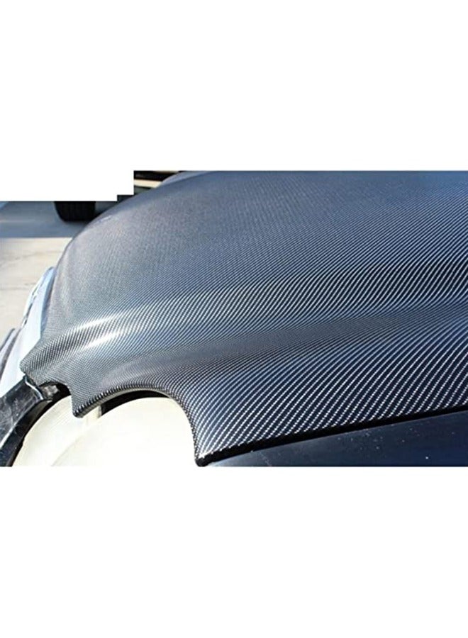 4D Carbon Fiber Car Vinyl Wrap Film Wrap Foil Sticker Roll Decal Laptop Skin Phone Cover Motorcycle (Color Name: 4D Carbon, Size: 152X50 cm) Glossy Carbon - Image 3
