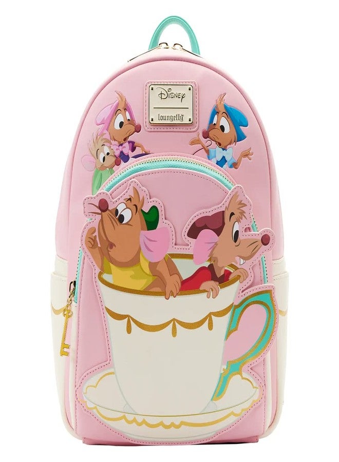 Loungefly Cinderella Gus and Jaq Teacup Mini Backpack - Image 1