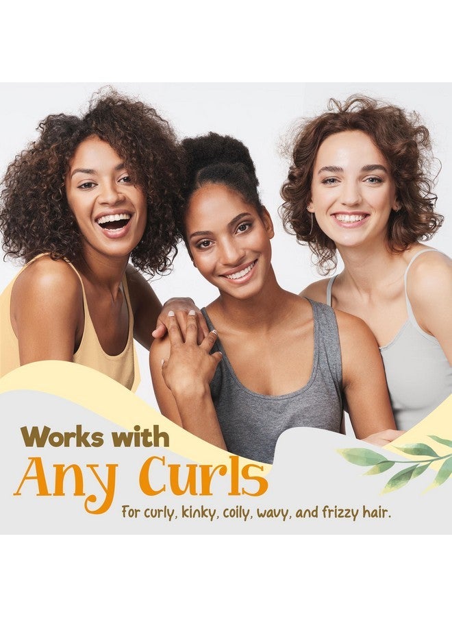 Curly Chic CurlyChic Rice Water Remedy Revitalizing Shampoo - Cleanse, Stimulate & Restore Curls - Nutrient-Rich Ayurvedic Herbs, Fermented Rice Water - Promotes Healthy Hair - Sulfate & Paraben-Free - 8 fl.oz - Image 5