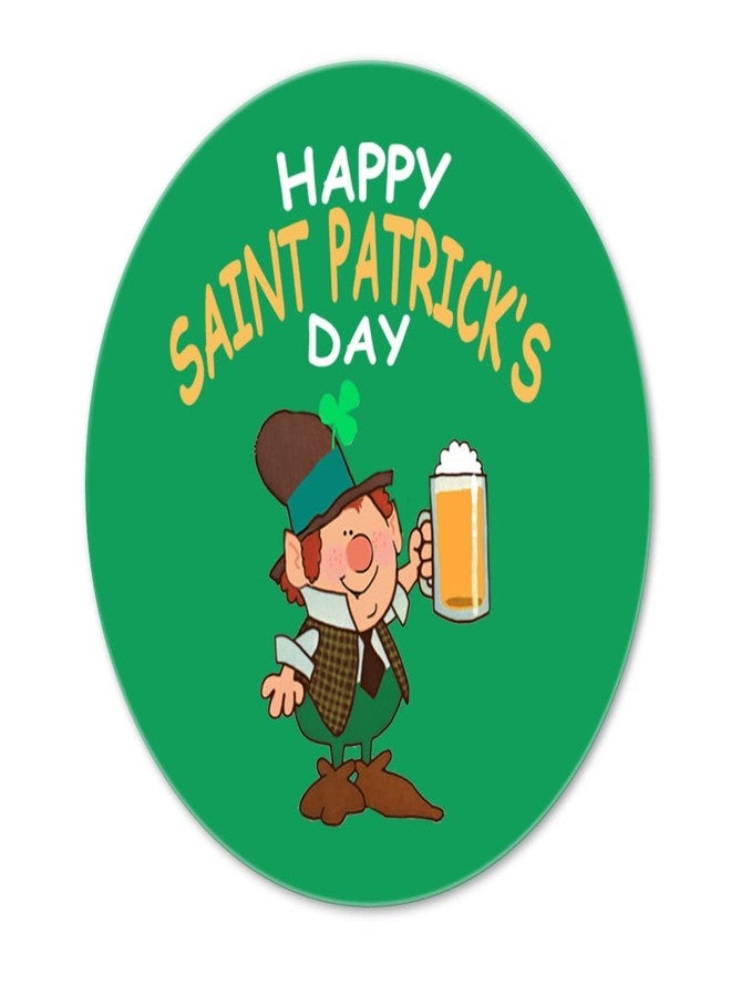Stonehouse Collection St Patricks Day Paper Drink Coaster - Funny Round Coasters - Disposable, Recyclable- 25 Count Coaster Pack (St Patricks Day) - Image 3