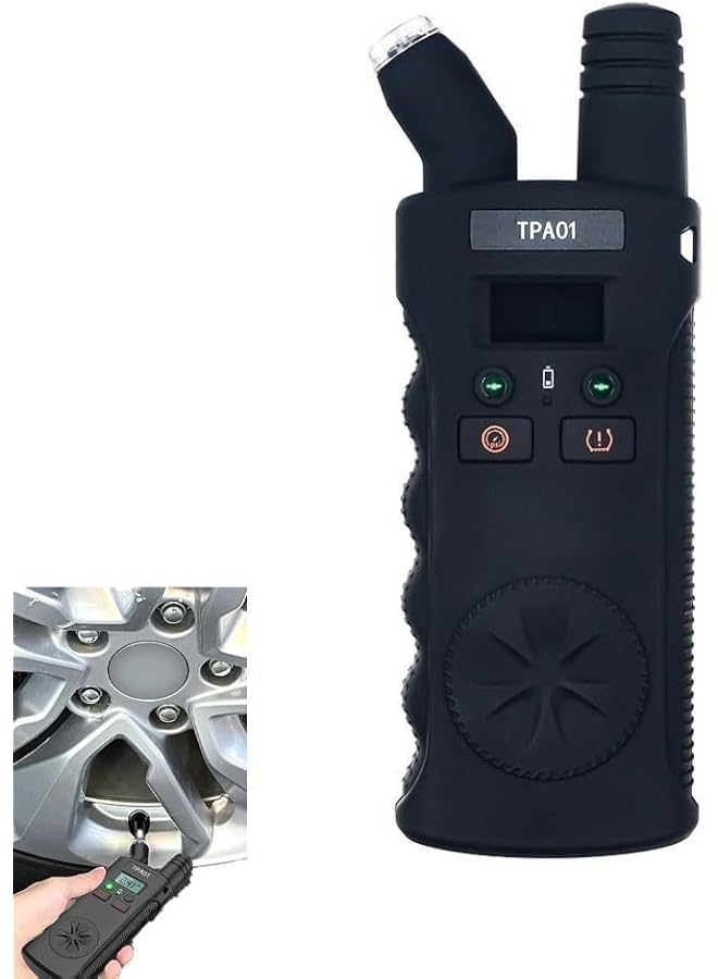 X Spring Digital Tire Pressure Gauge, Heavy Duty 150 Psi Accuracy Tire Pressure Monitor With Backlit Screen, Essential Tool For Vehicle Maintenance And Tire Safety Check - Image 1