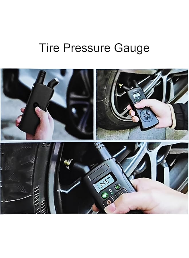 X Spring Digital Tire Pressure Gauge, Heavy Duty 150 Psi Accuracy Tire Pressure Monitor With Backlit Screen, Essential Tool For Vehicle Maintenance And Tire Safety Check - Image 5