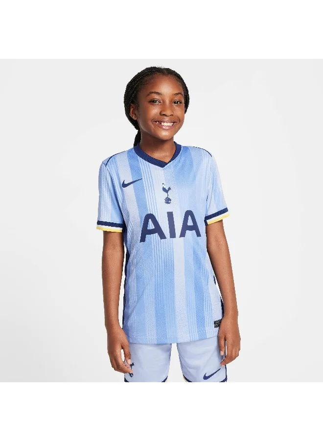 Nike Kids' Tottenham Hotspur 2024/25 Stadium Away Dri-FIT Football Replica Shirt