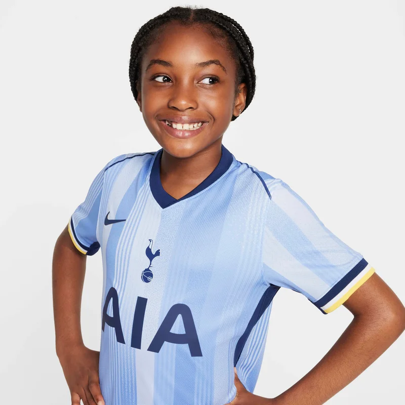 Nike Kids' Tottenham Hotspur 2024/25 Stadium Away Dri-FIT Football Replica Shirt