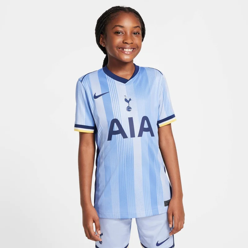 Nike Kids' Tottenham Hotspur 2024/25 Stadium Away Dri-FIT Football Replica Shirt