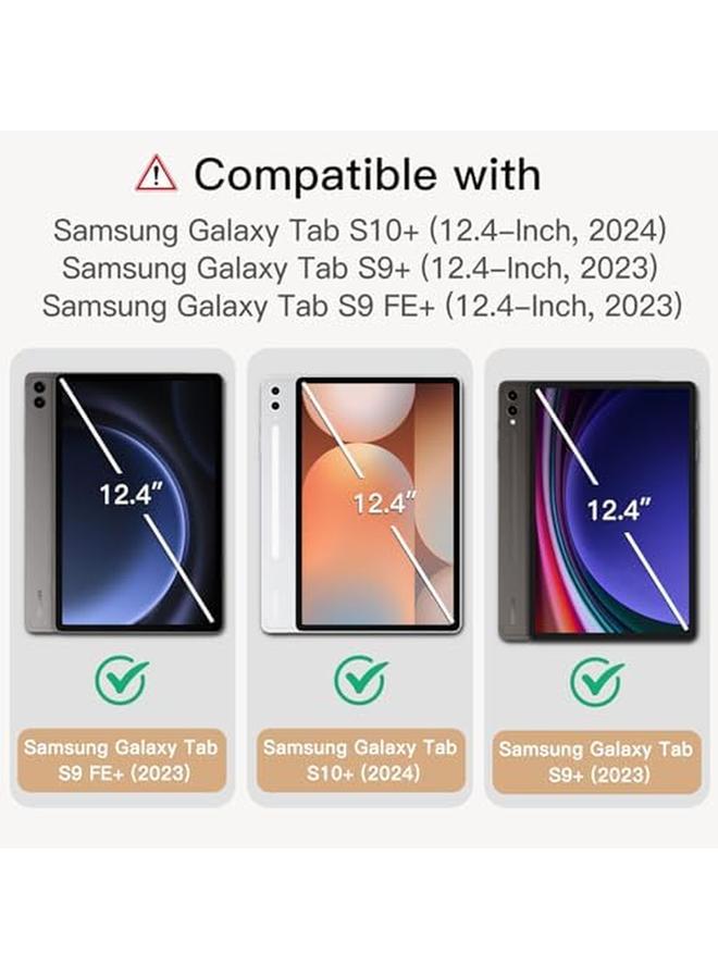 جي تيك واقي شاشة ورقي لجهاز Samsung Galaxy Tab S10 Plus 2024 Tab S9 Plus Tab S9 Fe Plus 2023 مقاس 12.4 بوصة مضاد للتوهج غير لامع من مادة PET للرسم عبوة واحدة - Image 2