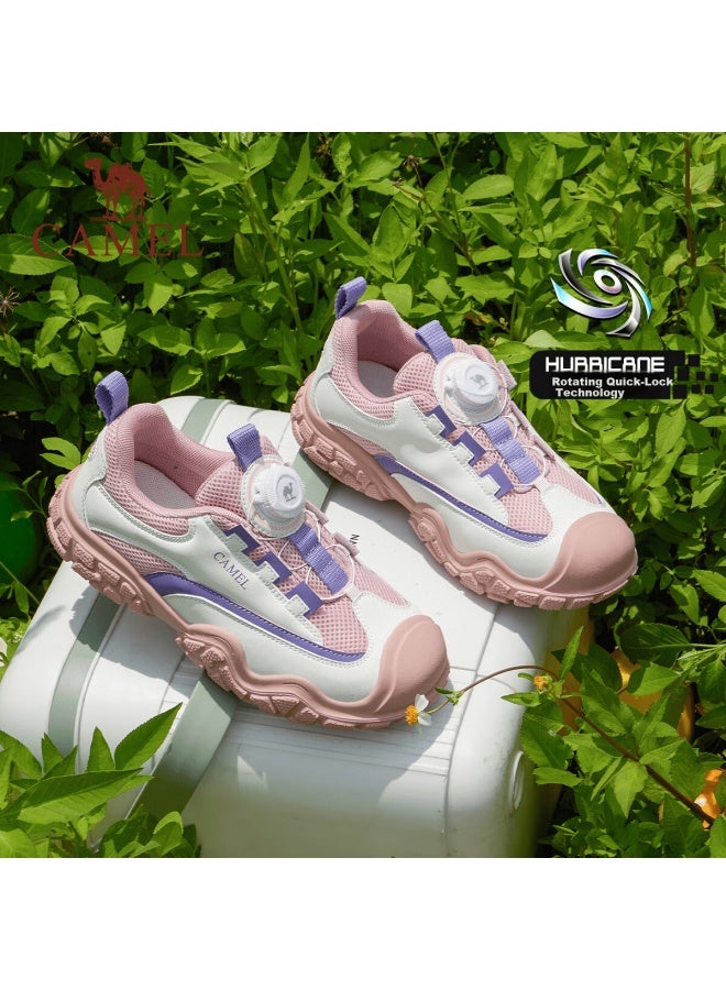 Camel Kids Hiking Shoes Outdoor Non-slip Anti-collision Breathable Mesh Durable Casual Shoes For Older Children - Image 2