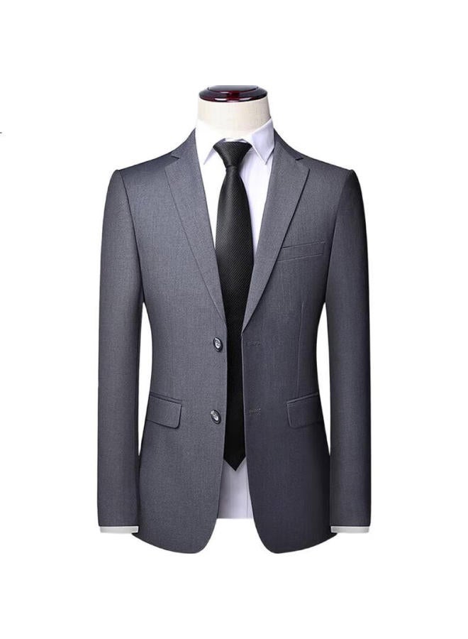 Romon Men'S Suit, All-Season Slim Fit, Professional Business Formal Wear, Men'S Blazer, Casual Single-Breasted Jacket, Men'S Clothing - Image 1