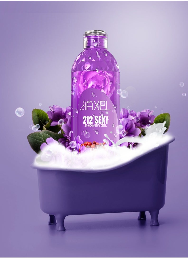 Axel - 212 Sexy Scented Shower Gel Axel - 1000ml - Deep Cleansing with a Modern and Captivating Fragrance - Image 1