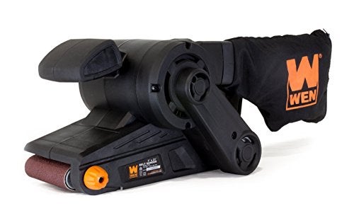 WEN 6321 7-Amp 3 in. x 21 in. Corded Belt Sander with Dust Bag , Black - Image 1