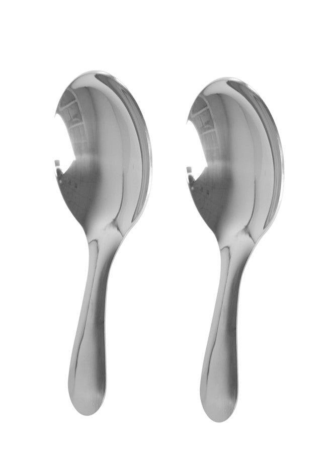 Ainiveiya 5-Pack Short Handle Stainless Steel Mini Spoons - Ideal for Coffee, Tea, Candy, and Condiment Canisters - Image 4