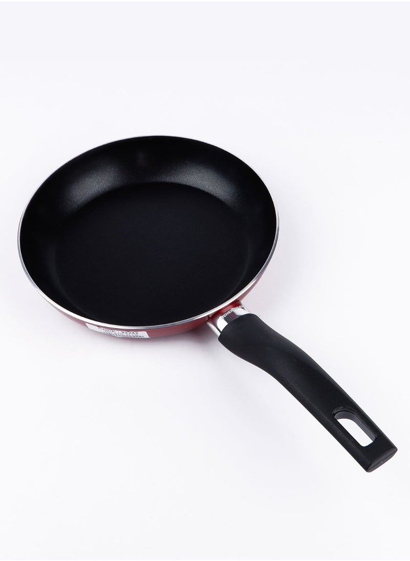 Kitchenmark Nonstick Double Layer Coated Aluminium Frypan 2.6m thick Frying Pan 22cm  - Red  - Image 2