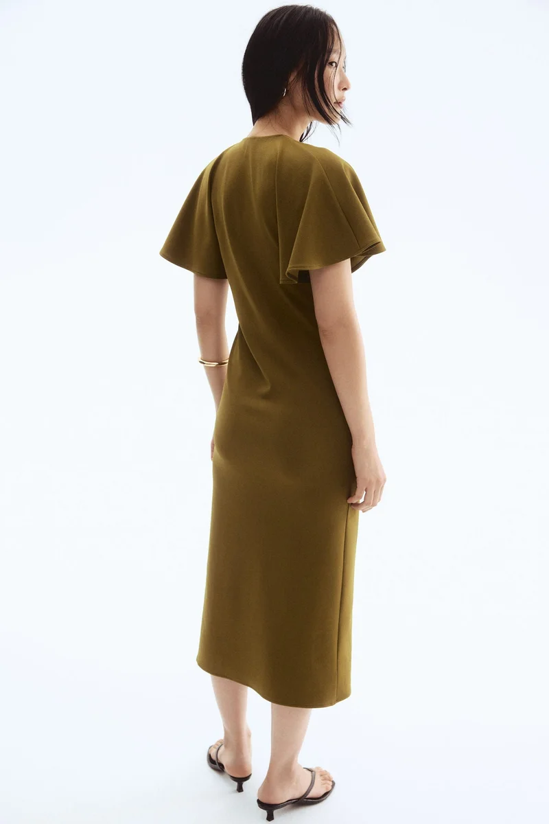 H&M V-neck interlock dress