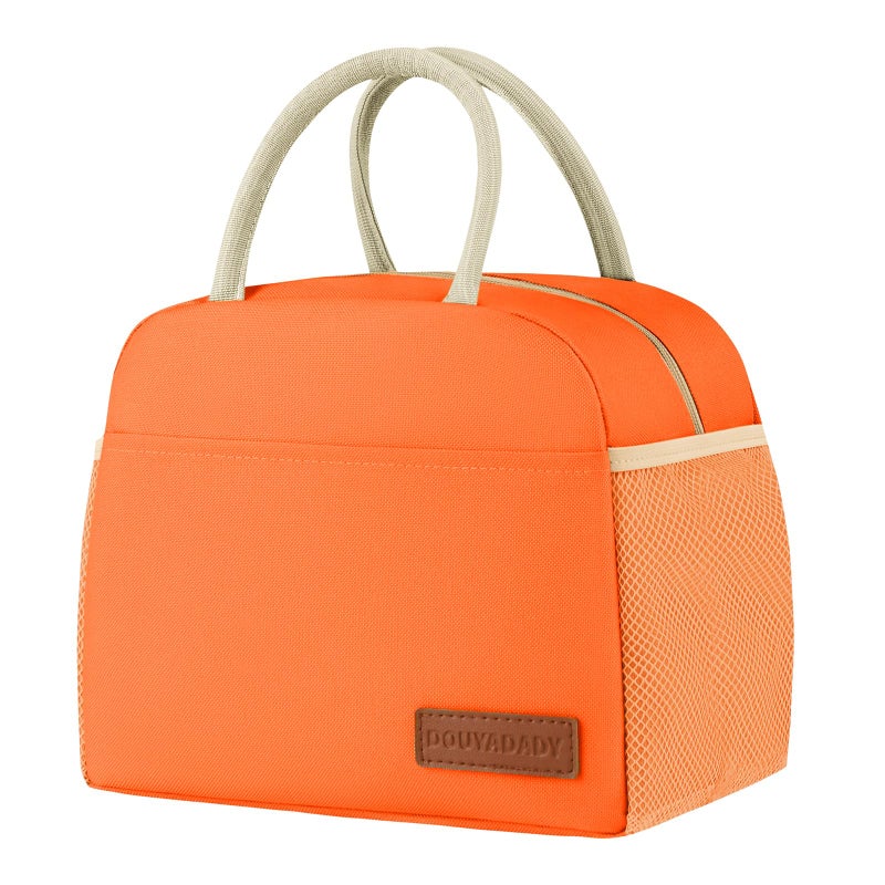 douyadady Lunch Bag Women/Men Lunch Box Women/Men (orange) - Image 1