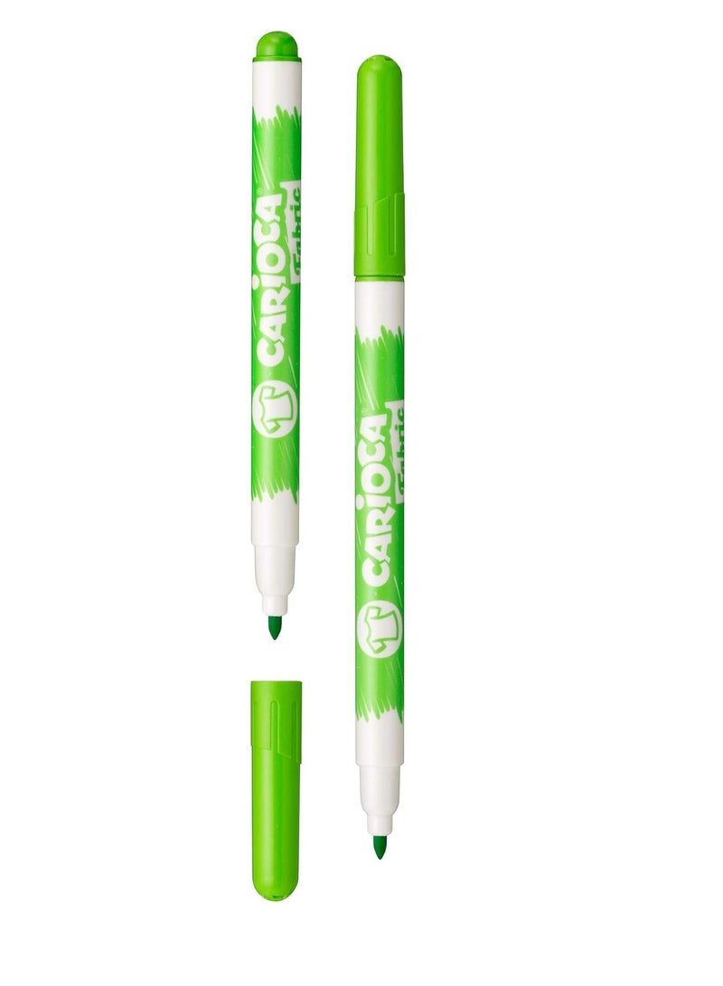 carioca Carioca-Fabric liner textile t-shirt permanent marker Set Of 10 colors - Image 2
