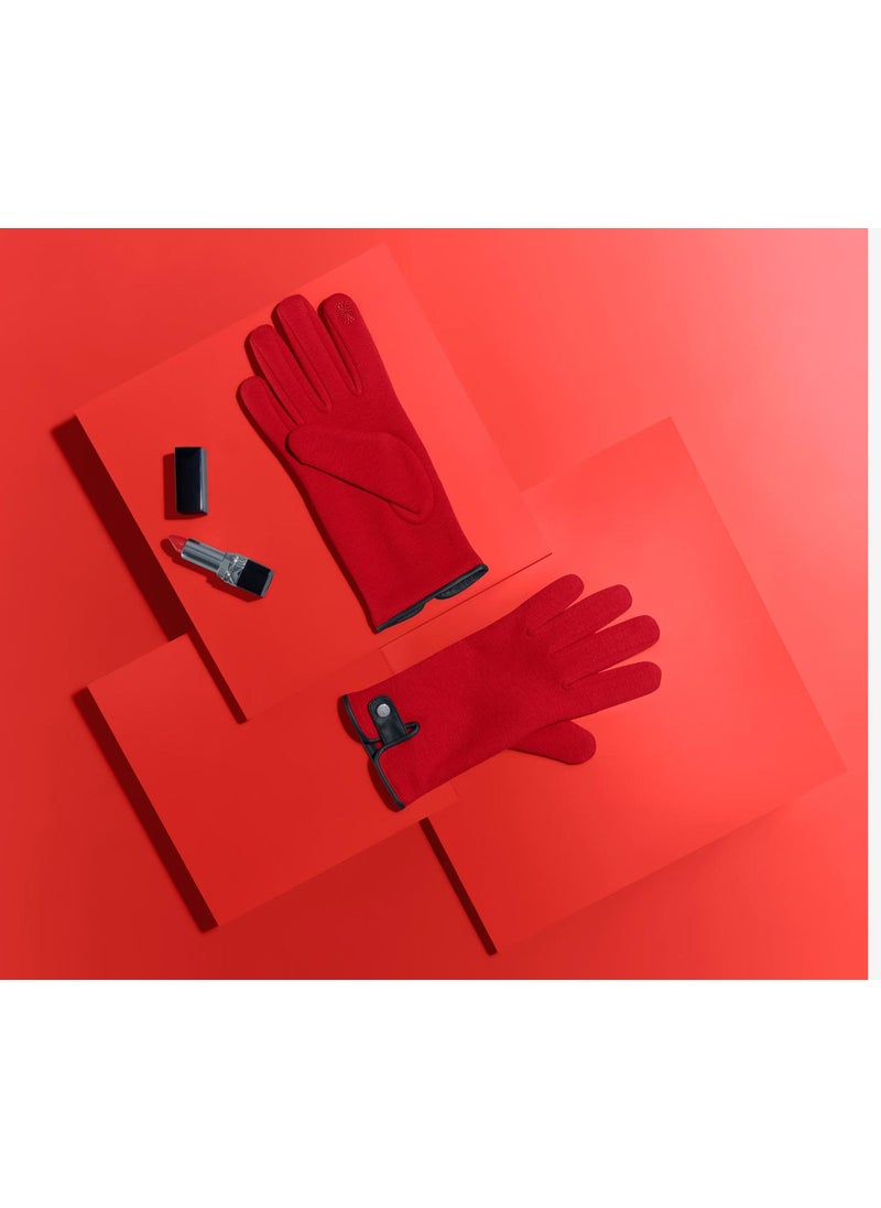Tchibo Women Soft Gloves, Red  - Image 2