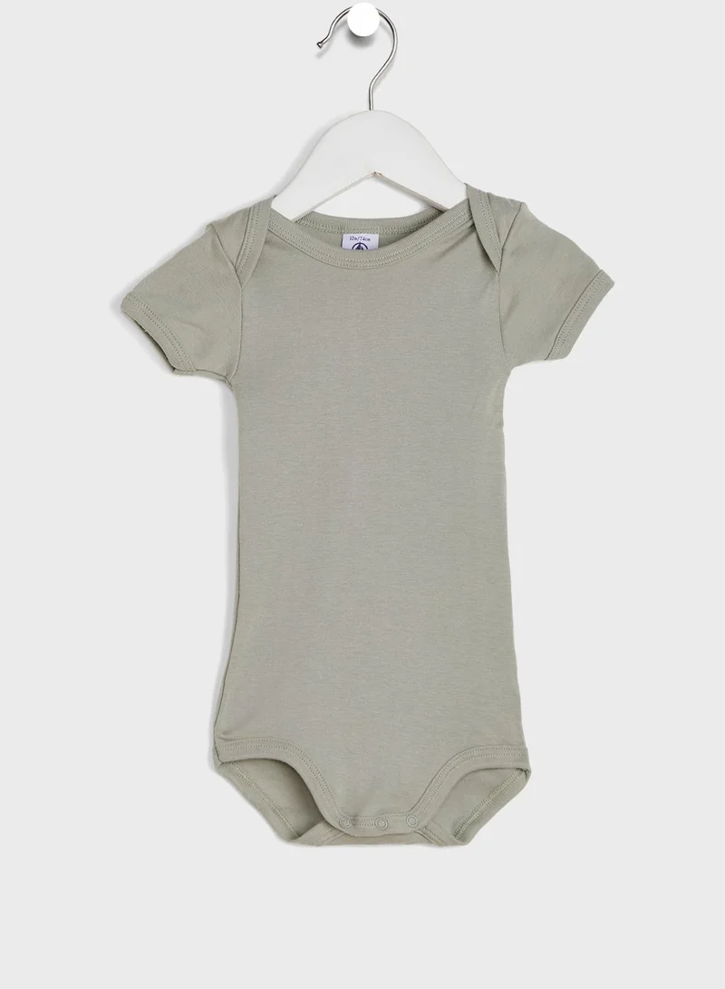 Petit Bateau Infant 3 Pack Printed Bodysuits