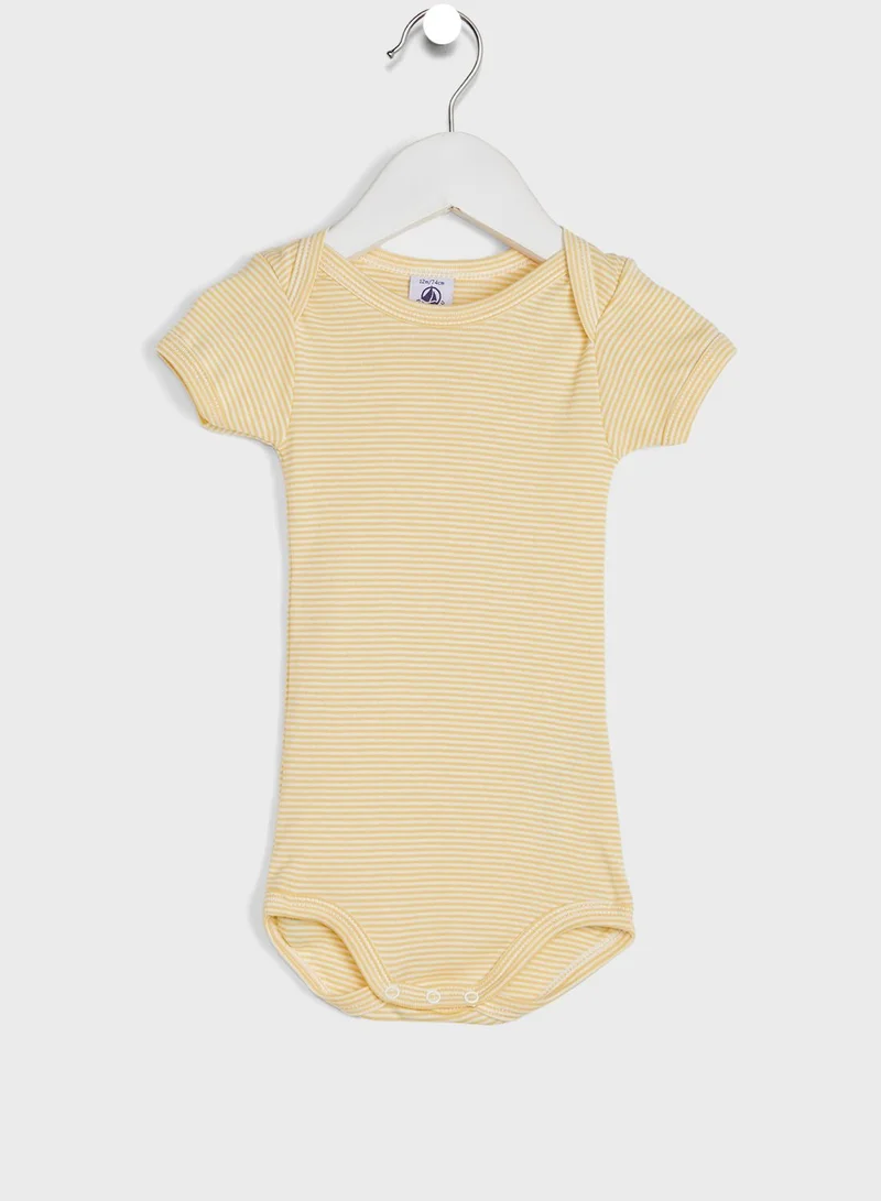 Petit Bateau Infant 3 Pack Printed Bodysuits
