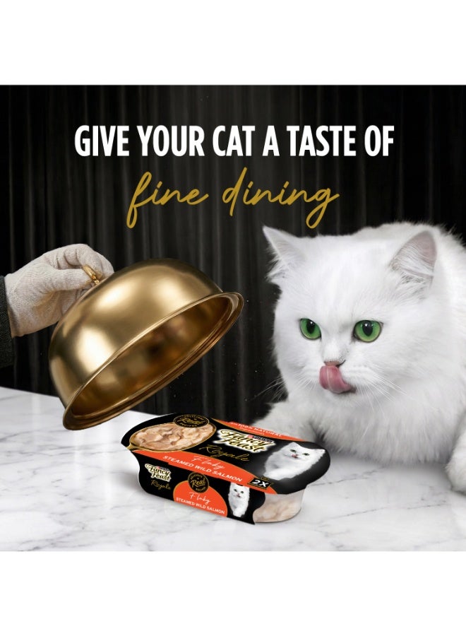 Fancy Feast Royale Flaky Steamed Wild Salmon - Image 4