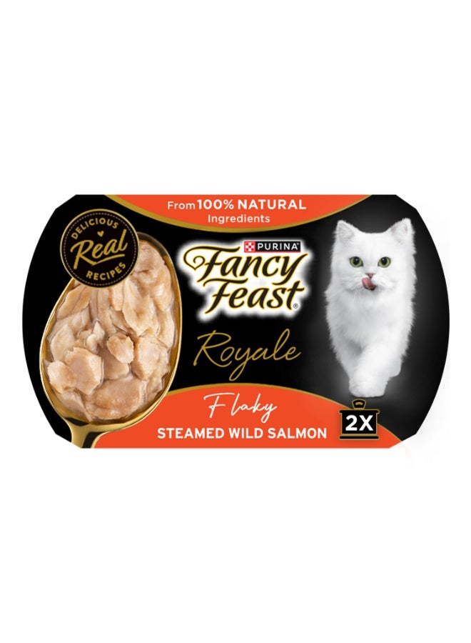 Fancy Feast Royale Flaky Steamed Wild Salmon - Image 2